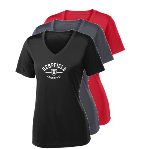 D LST353 Ladies Performance Wicking Tee