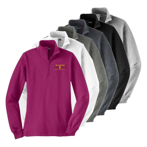 DB LST253 Sport-tek Ladies 1/4zip Sweatshirt