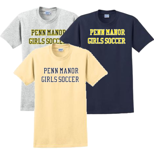 A 2000 Youth or Adult Gilden 100% Cotton Short Sleeve Tee
