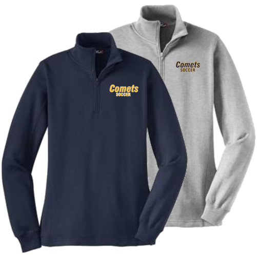 D LST253 Ladies Sport Tek Embroidered 1/4 Zip Sweatshirt