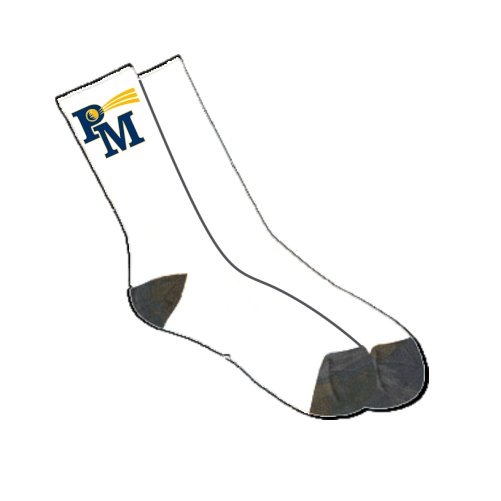 G Sublimated Embroidered Socks with Logo