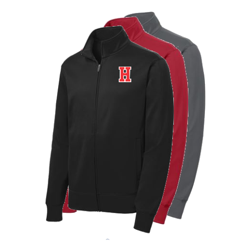 H ST241 FLeece Full-Zip Embroidered Jacket