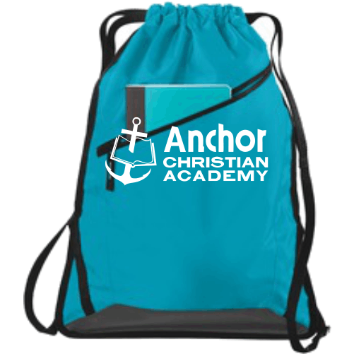 L BG616 Port Authority Embroidered Zip-It Cinch Pack