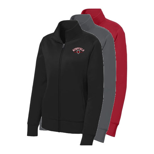 G LST241/Y Ladies/Youth Fleece Embroidered Full-Zip Warm-Up Jacket