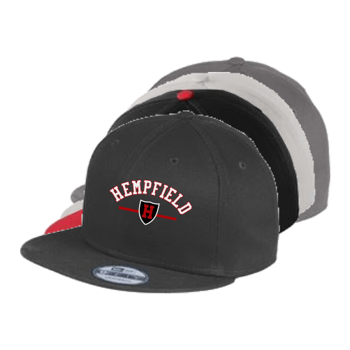 R NE400 New Era Embriodered Flat Brim Snap-Back Cap