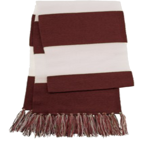 J STA02 Youth or Adult Striped Scarf
