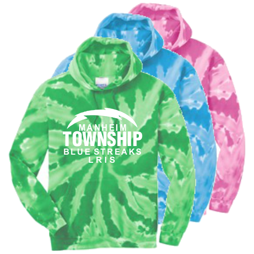 T PC146 Tye-Dye Pullover Hoodie