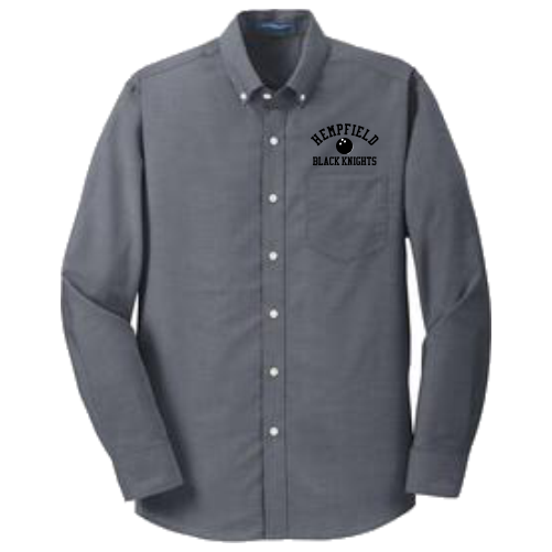 E S658 Adult Embroidered Long Sleeve Polo Shirt