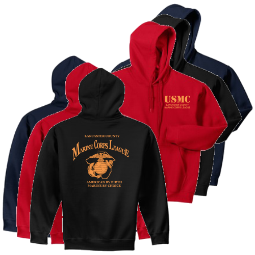 C 18500 Adult Gildan Hooded Sweatshirt
