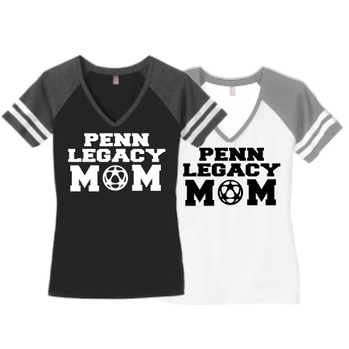 KDM476 District Made Ladies Game V-Neck Tee