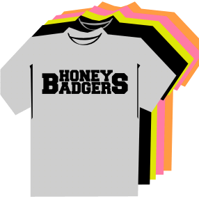 B 5000 SS Badger Adult or Youth Tee
