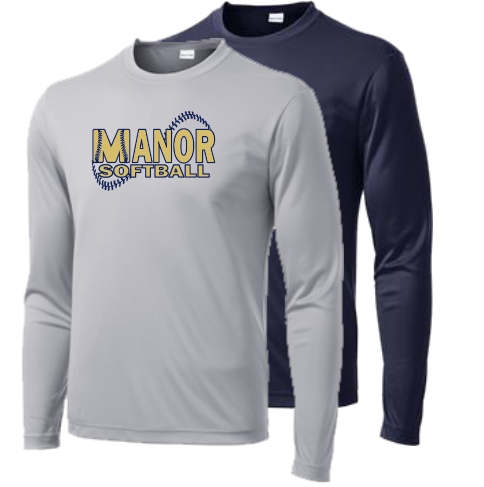 EST350LS Youth or Adult DriFit Long Sleeve Performance Tee