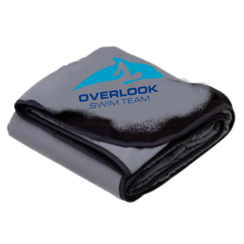 M TB85 Port Authority Fleece and Nylon Travel Blanket