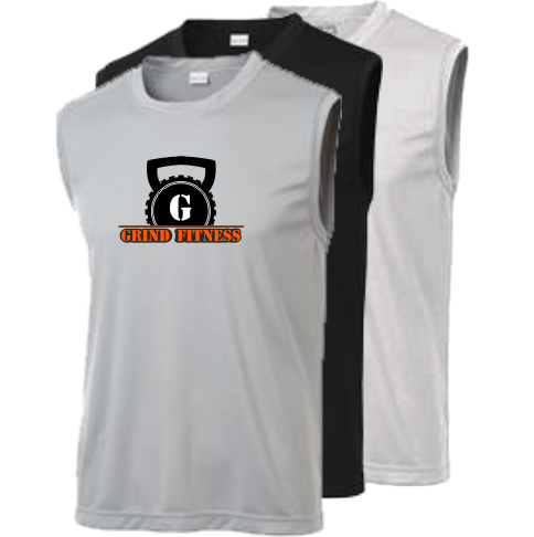 H ST352 Mens Sleeveless Performance Tee
