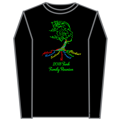 D 2400 Adult or Youth Long Sleeve Tee