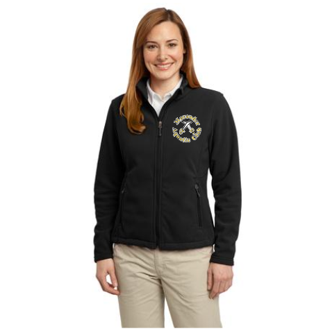 TL217 Ladies Full zip Fleece Jacket Embroidered