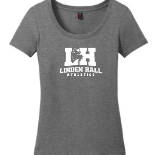C DM106L Ladies Scoop Tee