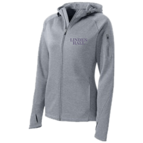 K L248 Ladies Tech Fleece Full Zip Hoodie