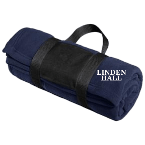 X BP20 Fleece Blanket w/carry Strap Embroidered