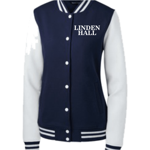 A LST270 Ladies Sport Tek Fleece Letterman Jacket