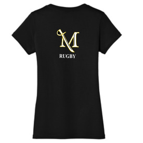 C DM1170L Ladies V-Neck Tee