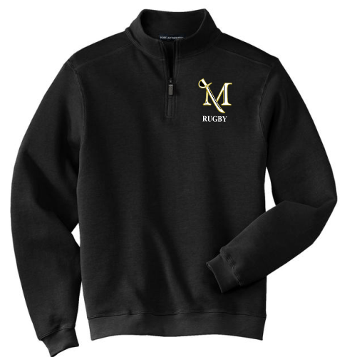F 220 1/4 Zip Pullover Embroidered