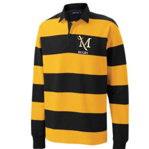 H ST300 Long Sleeve Rugby Polo Embroidered