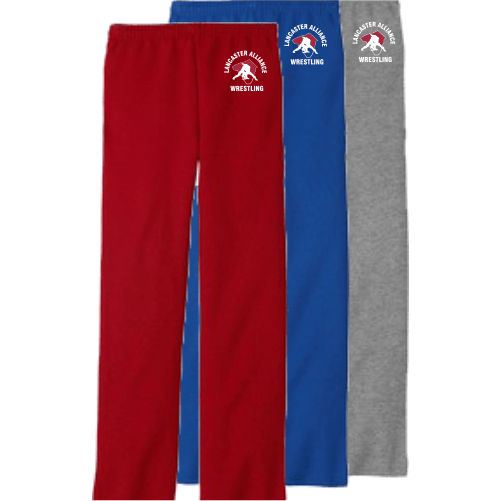 D 974MP Adult Open Bottom Sweatpants