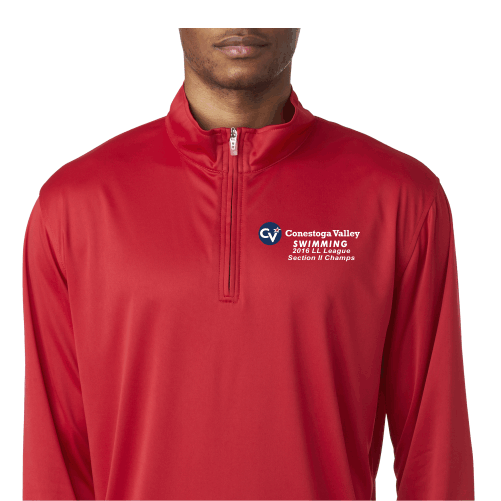 R 8424 Boys Sectional Champs Ultra Club Perfromance 1/4 Zip Pullover