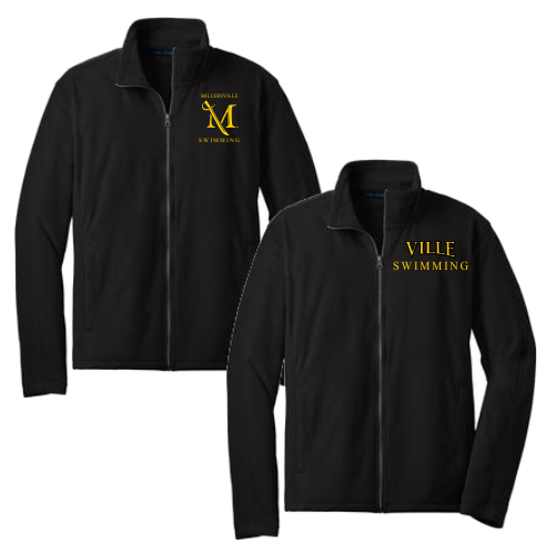 PF223 Port Authority Micro Fleece Jacket- Black