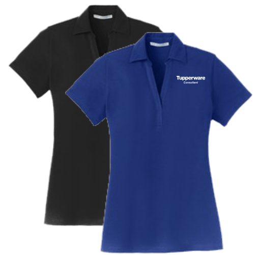 C L5001 Port Authority Ladies Silk Touch Y-Neck Polo