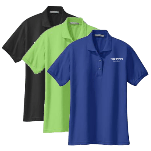 E L500 Port Authority Ladies Silk Touch Polo