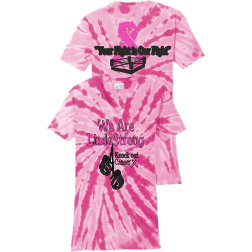 CLPC147V Port & Company Ladies Essential Tie-Dye V-Neck Tee