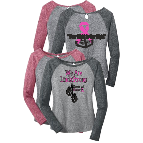 GDT262 District - Juniors Microburn Long Sleeve Raglan Tee