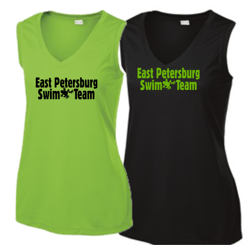 F LST352 Ladies Competitor V-neck Tee