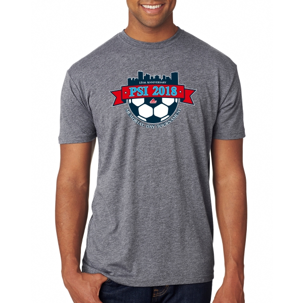 D03 - Grey Triblend Tee