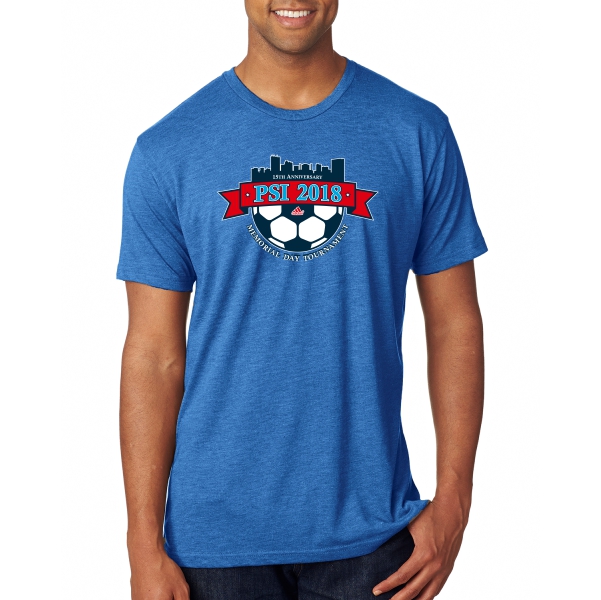 D02 - Royal Triblend Tee
