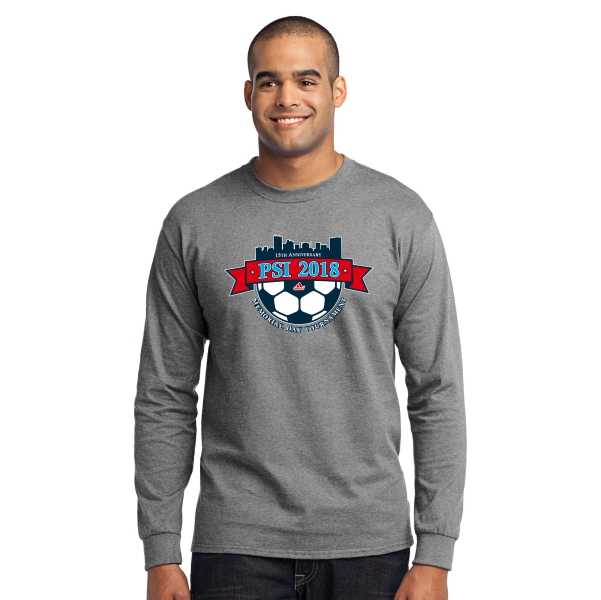 B04 - Grey Long Sleeve Tee