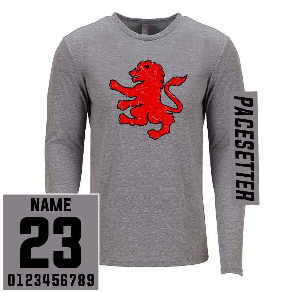 B06 - Lion Long Sleeve Triblend Tee
