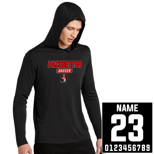A09 - Crest Dry Fit Long Sleeve Hooded Tee
