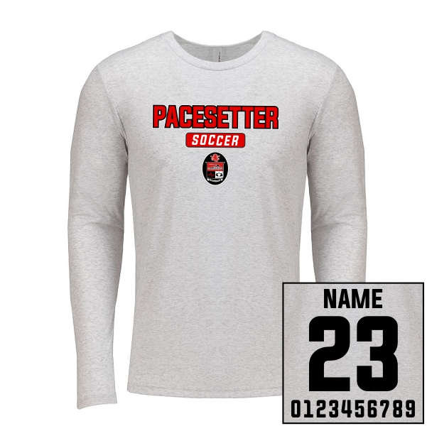 A06 - Crest Long Sleeve Triblend Tee