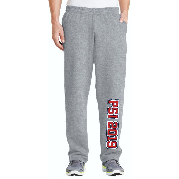 J03 - Grey Open Bottom Sweatpants