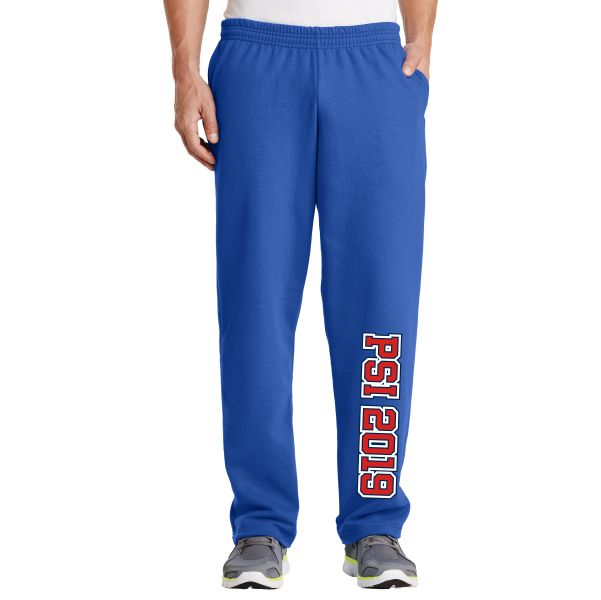 J01 - Royal Open Bottom Sweatpants