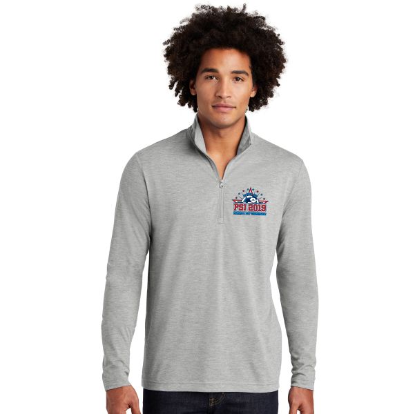 H02 - Triblend Wicking Quarter Zip