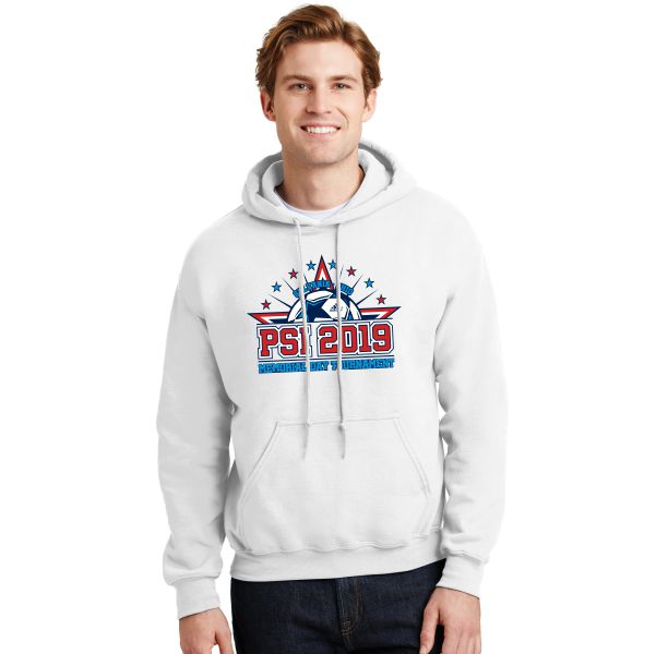 C04 - White Hooded Sweatshirt