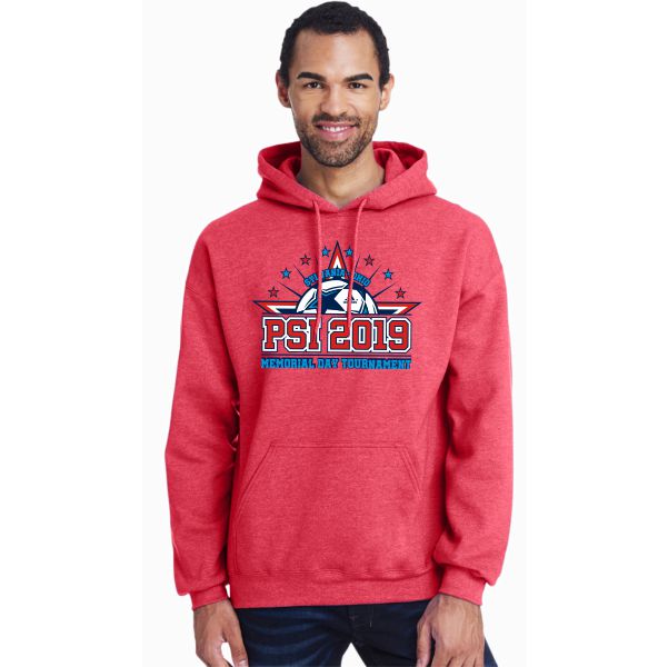 C02 - Red Hooded Sweatshirt