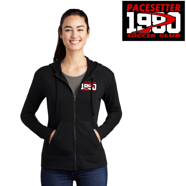C04 - Ladies Dry Fit Full Zip Sweatshirt