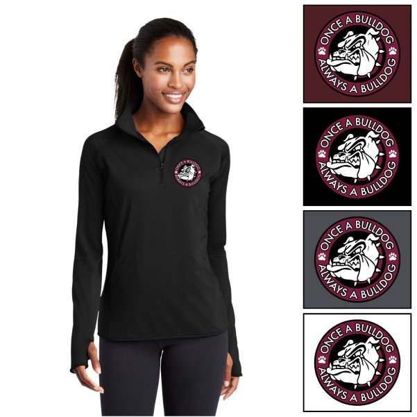A09 - Ladies Dry Fit Quarter Zip