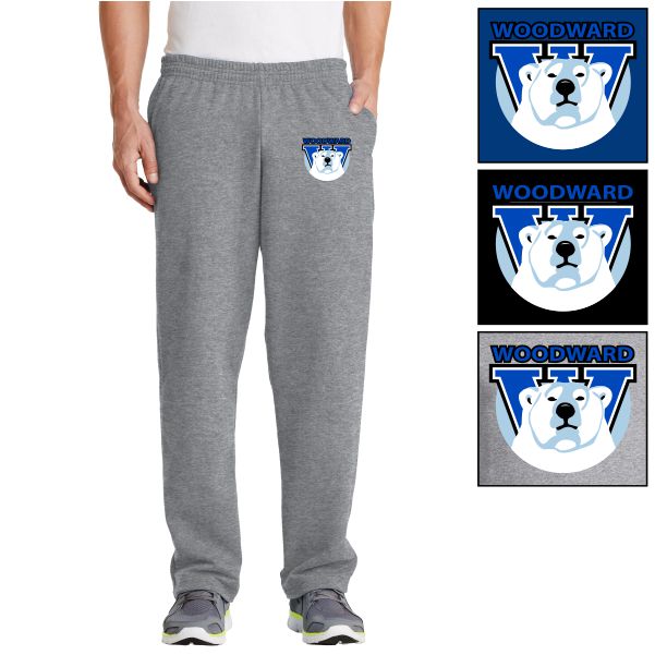 A13 - Open Bottom Sweatpants