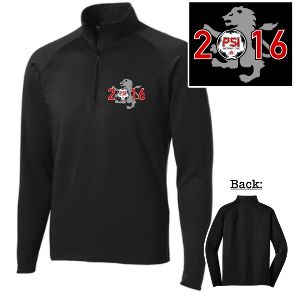 PSI06 - Tournament 1/2 Zip Performance Pullover